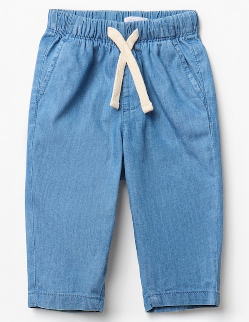 Jeans baggy Sfera lavado medio para bebé niño