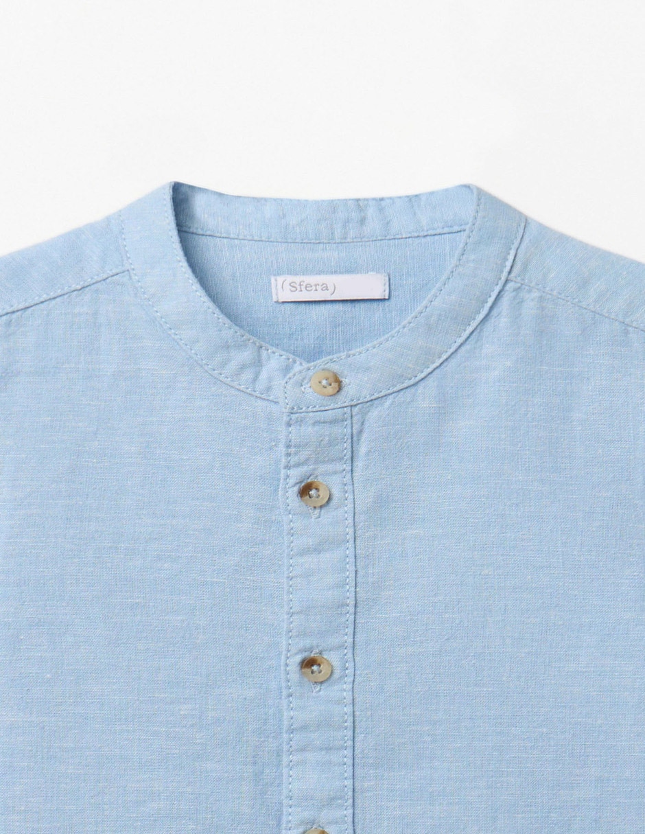 Camisa casual manga larga para bebé niño 2