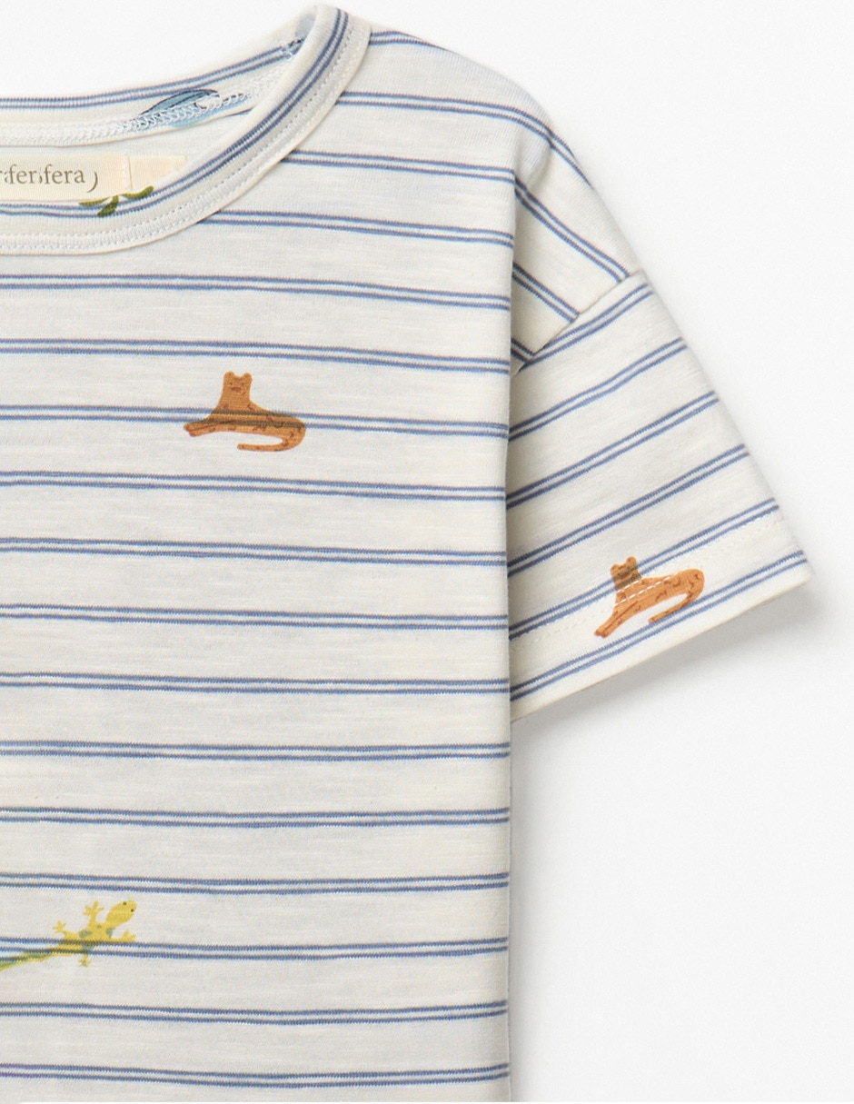 Playera manga corta para niño 3