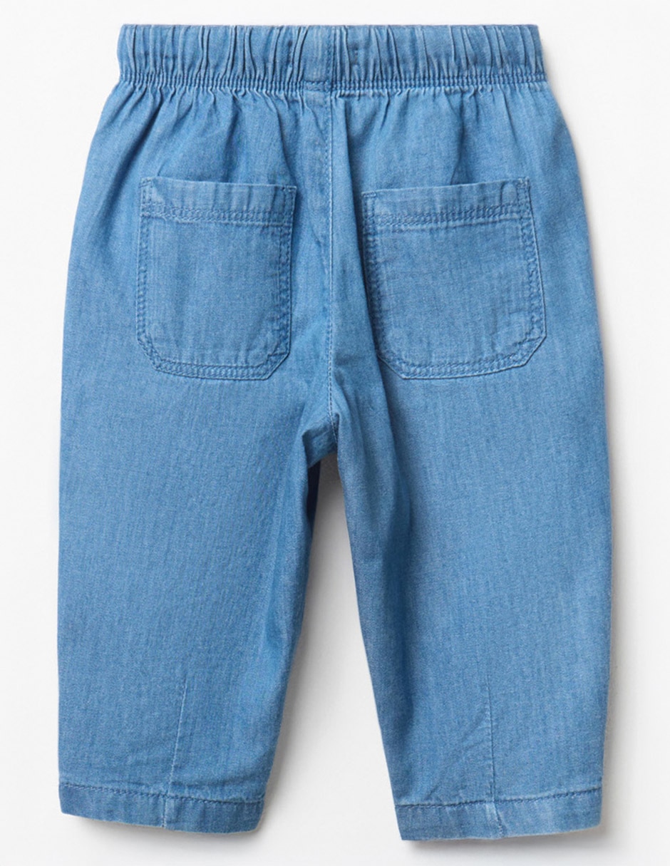 Jeans baggy lavado medio para bebé niño 2